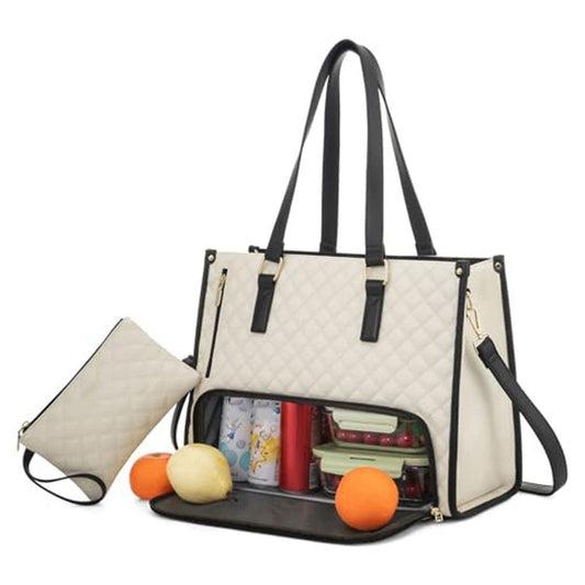 Cream Tote Bag